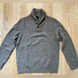 J. Crew - men’s merino stretch wool sweater - Large - like new